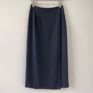 DONATED ❌Vintage Midi Wrap Skirt size S
